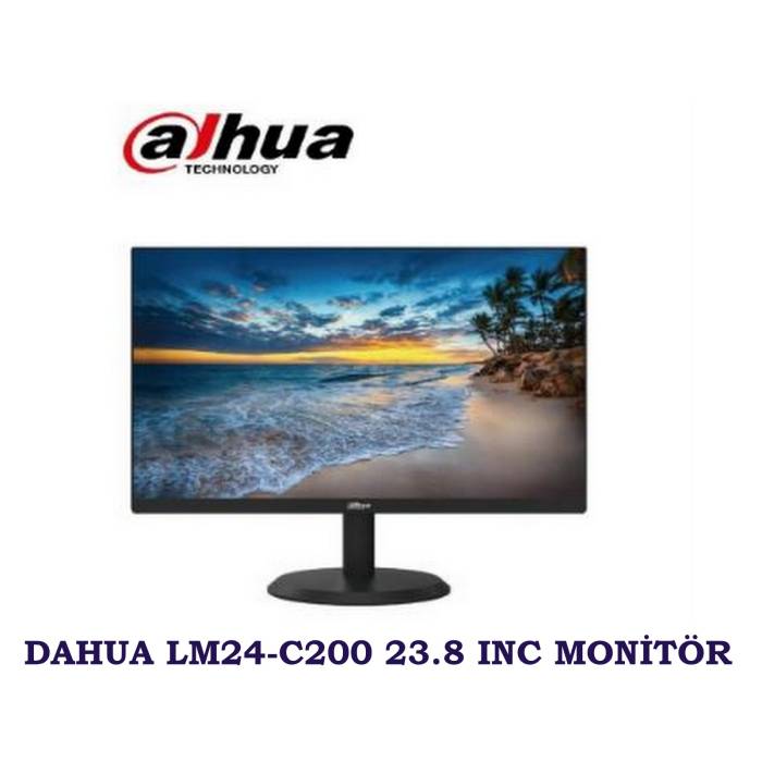 23.8'  Dahua Monitör LM24-C200 5MS 75HZ (VGA+HDMI) LED