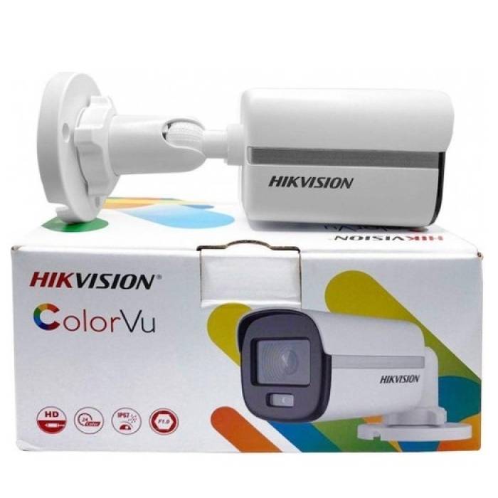 Hikvision DS-2CE10DF0T-PF 2 MP 1080p  ColorVu Mini Bullet Güvenlik Kamerası