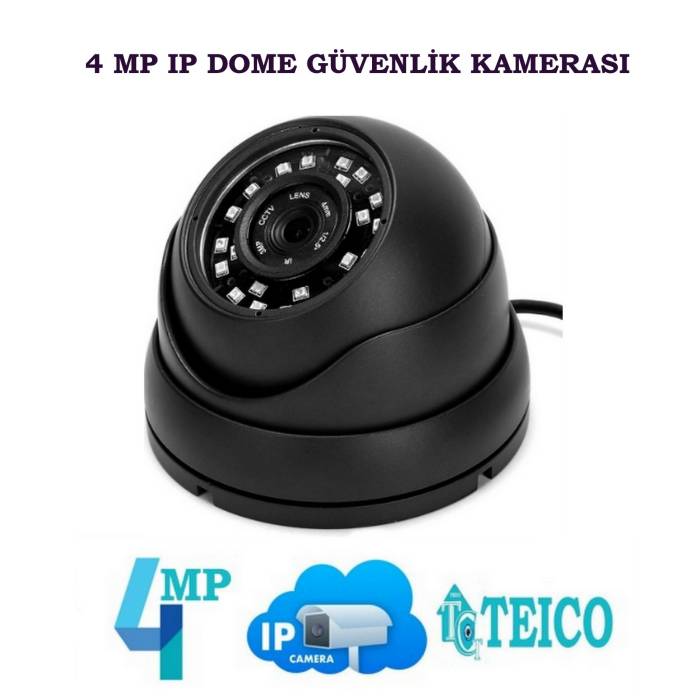 4 MP IP Dome Güvenlik Kamerası 18 SmarLed Teico-3814