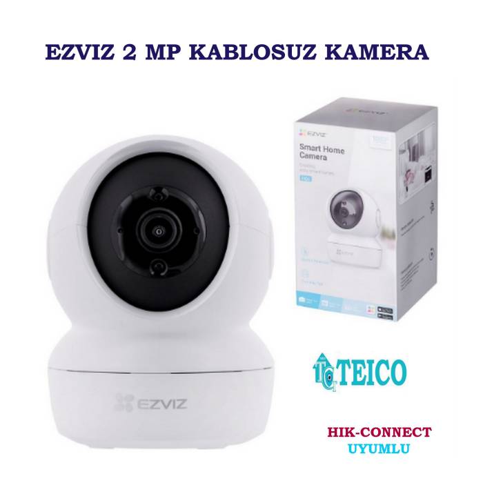 Ezviz CS-H6C  2 MP 360 Derece Kablosuz Bebek Kamerası Wifi CS-H6C