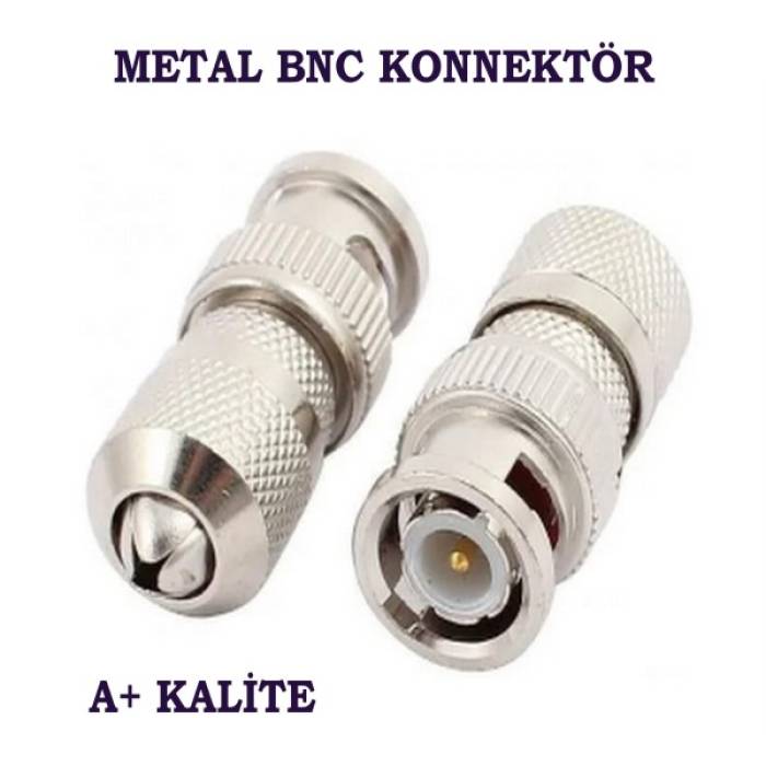 BNC Konnektör Metal A+ Kalite Teico-5002