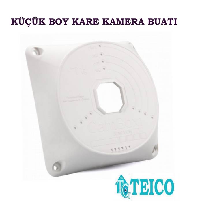 Küçük Boy Kamera Montaj Buatı Tabansız 10*10 cm Teico-5310