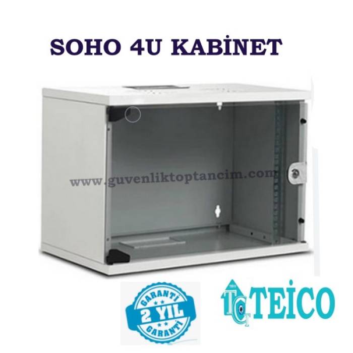 4u Rack Kabin 19 Inc W 530MM D 400MM Kabinet Teico-5410