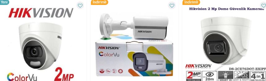 Hikvision Güvenlik Kamerası