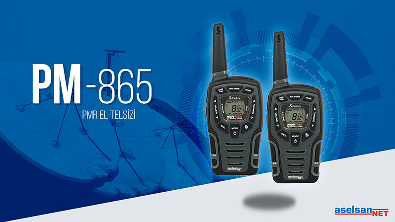 Aselsannet Cobra PM 865 PMR El Telsizi​​